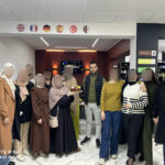Elite d'Or group photo during English teacher Roumaissa birthday celebration party at the academy