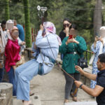 Elite-dOr-students-having-fun-on-the-tyrolean-zip-line-during-the-Kfrida-adventure-trip-Algeria