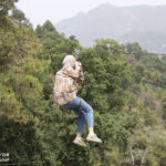 Elite-dOr-students-having-fun-on-the-tyrolean-zip-line-during-the-Kfrida-adventure-trip-Algeria