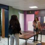 Elite d'Or two students playing ping pong inside the academy recreational area (3)