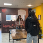 Elite d'Or two students playing ping pong inside the academy recreational area (4)