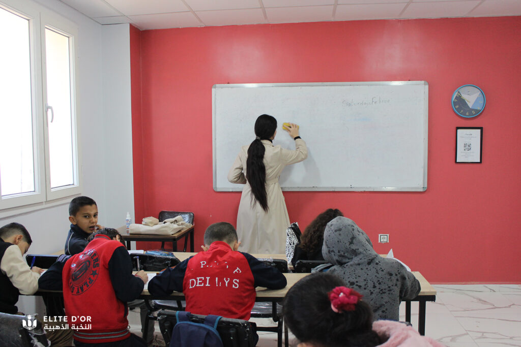 Elite-dOr-young-students-inside-the-children-English-language-classroom-Dellys-Algeria