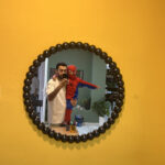 Nadjib from Elite d'Or selfie with young Spiderman student Dellys Algeria